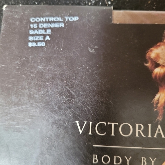 Victoria's Secret Control Top Panty Hose in Sable - Picture 2 of 3